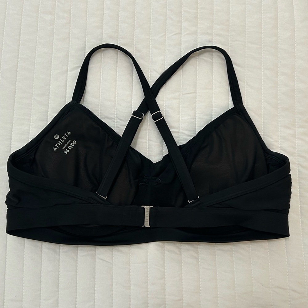 Athleta twist front bikini top with underwire 36D/DD - Picture 3 of 6